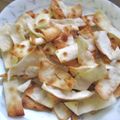 mcc5646's cooksnap of when they made 残った餃子の皮で簡単カリカリチップ.