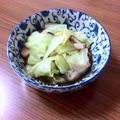 もぐもぐななこ's cooksnap of when they made キャベツとしいたけの煮物.