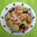 ユリ坊's cooksnap of when they made 簡単なのにうまっ♪なすトマトパスタ.