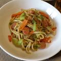 おりぼぶ's cooksnap of when they made 洋風♡焼きうどん.