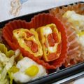 yukanosuke's cooksnap of when they made お弁当に♪パプリカin卵焼き.
