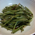 123ママ's cooksnap of when they made さつまいもの茎のきんぴら.