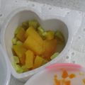 愛うらら's cooksnap of when they made 離乳食☆ズッキーニとかぼちゃ煮.