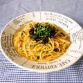 まりみぃ's cooksnap of when they made のりわさシソパスタ.