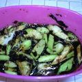 chimari's cooksnap of when they made セロリのめんつゆ胡麻海苔和え.