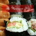 わがまま姫's cooksnap of when they made 鮭とアボカドの太巻き.