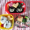 39rainbow's cooksnap of when they made キャラ弁　まっくろ☆リラックマ？.