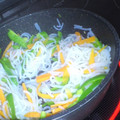 にゃおこ250's cooksnap of when they made ピーマンとにんじんとツナのしらたき炒め.
