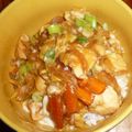 Yukiusa822's cooksnap of when they made とろとろ！彩り親子丼.