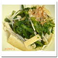 momoiromomo's cooksnap of when they made ＊春菊とえのきの煮びたし＊.