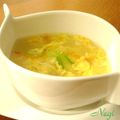 矢切のねぎちゃん's cooksnap of when they made アスパラ＆新玉ねぎの中華スープ.