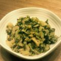 kawaramono's cooksnap of when they made そぼ直伝❀大根葉の味噌煮.