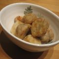 hitkat's cooksnap of when they made ***里芋★唐揚～みつ葉添え***.