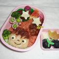なかち3366's cooksnap of when they made キャラ弁　ポニョ.