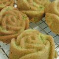 yuyu2000's cooksnap of when they made 抹茶のフィナンシェ～Financier au the vert Matcha~.