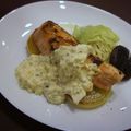 momo☆yuzu's cooksnap of when they made 簡単★鮭ムニエル★ケイパーソースがけ.