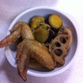 t2a0s1y1's cooksnap of when they made 鶏と根菜の、甘辛生姜煮.