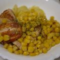 aiko魂's cooksnap of when they made 鮭のバターコーン焼き.