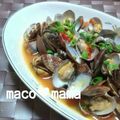 maco♡mama's cooksnap of when they made ✽あさりのトマトバター醤油✽.