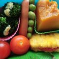 soratea's cooksnap of when they made お弁当に!ウインナーの枝豆サンド♪.