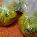 ねこのね's cooksnap of when they made 栄養満点♪かぼちゃの皮で茶巾絞り☆おやつ.