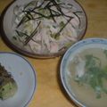 Jock's cooksnap of when they made わさび醤油ささみ丼♪.