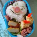 ﾗｯｼｰ☆KNB's cooksnap of when they made おむすびまん＊キャラ弁＊.