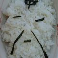 センター分けの女's cooksnap of when they made 簡単キャラ弁☆その２・中国の超人☆.
