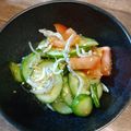 ばたみそーぱん☆'s cooksnap of when they made トマトときゅうりとしらすの和風うまサラダ.