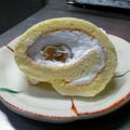 sasa0710's cooksnap of when they made しっとり♪シフォンロールケーキ.