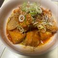 まこみや's cooksnap of when they made ■10分で！厚揚げと豚肉の韓国風煮込み■.