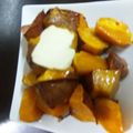 ☆ここなご☆'s cooksnap of when they made 揚げない大学いも♪.