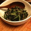 123ママ's cooksnap of when they made ほろ苦☆大根の葉炒め煮♪.