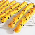 ななクレープ's cooksnap of when they made かぼちゃチョコスティック☆パン.