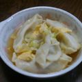 みとー's cooksnap of when they made 即席でふわたまのギョーザスープ。.