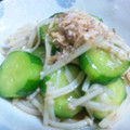 ぽんﾁｬﾝ☆'s cooksnap of when they made 簡単うま〜い胡瓜とえのきのお浸し？.