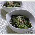 ちょこ☆ちょこ's cooksnap of when they made きゅうりとわかめのしょうが酢和え.