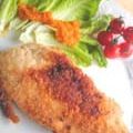 Munchkin's　Mom's cooksnap of when they made 揚げない！鶏胸肉フライ（チキンカツ）.