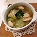 ルリナ's cooksnap of when they made 干し白菜と魚ニソのコンソメスープ✿.