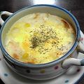 亜久里's cooksnap of when they made パンスープ♪.