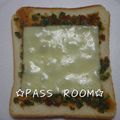 ＰＡＳＳ's cooksnap of when they made 梅ネギのチーズトースト.