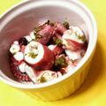 キョク's cooksnap of when they made たこのバジル☆オーブン焼き.