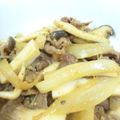 chi_cat's cooksnap of when they made 牛肉ときのこのピリ辛みそ炒め.