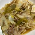 みるきぃ～2's cooksnap of when they made 豚こま･白菜･白ねぎ★すき焼き風煮。.