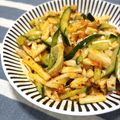 ☆のん☆☆'s cooksnap of when they made 長いもと胡瓜と竹輪の食べるラー油あえ.