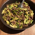 まんだちゃん's cooksnap of when they made ☆牛肉とセロリのオイスターソース炒め☆.