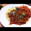 mcoxoxo's cooksnap of when they made ♡秋刀魚の柚子コショウトマトパスタ♡　.