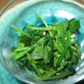 baromaman's cooksnap of when they made 浮腫デトックスに！春菊と三つ葉ナムル★.