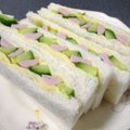MyMe＊'s cooksnap of when they made きゅうりと魚ニソのサンドイッチ.