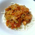 MyMe＊'s cooksnap of when they made お肉なし！ヘルシー納豆トマトソースパスタ.